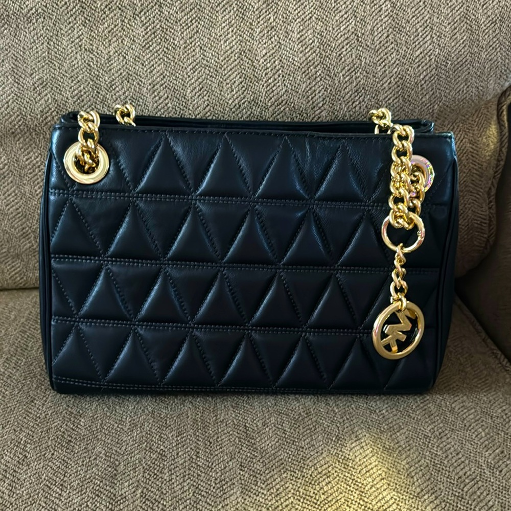 Michael Kors quilted leather Scarlett handbag